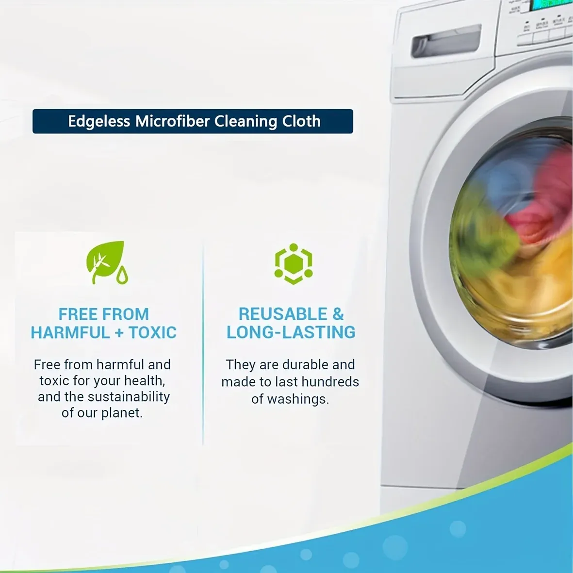 Chiffons en microfibre pour la maison et l'extérieur