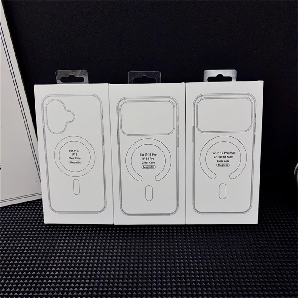 Coque transparente MagSafe, présentation finale