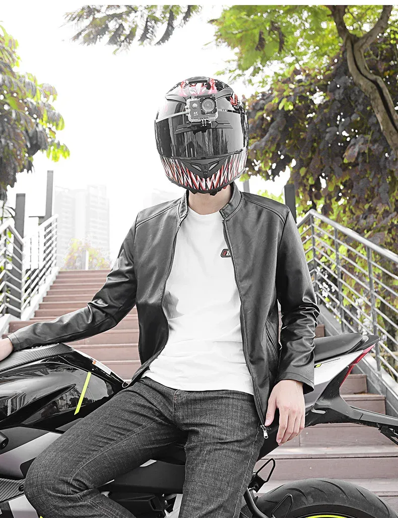 Caméra fixée sur casque