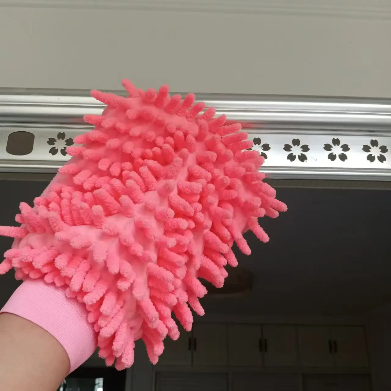 1/3/5 pièces, taille moyenne : gants de lavage de voiture en microfibre, éponge de nettoyage ultra-absorbante simple face pour automobile, outil de nettoyage en microfibre anti-rayures 3