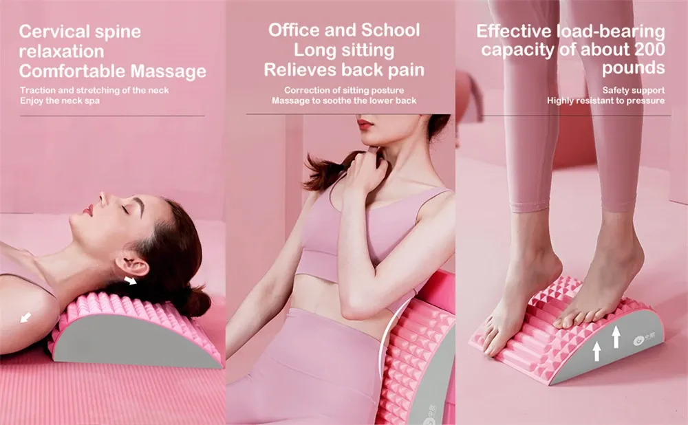 Coussin lombaire de massage, vue détaillée