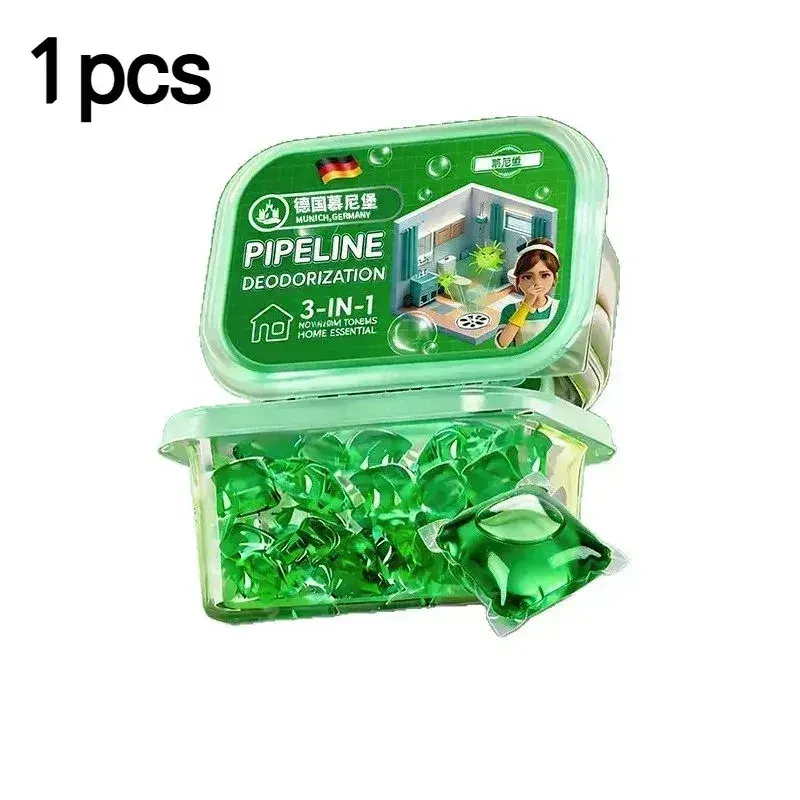 Perles Désodorisantes Solubles pour Drains : Déboucheur pour Évier, Lavabo, WC et Douche, Élimine les Odeurs 8