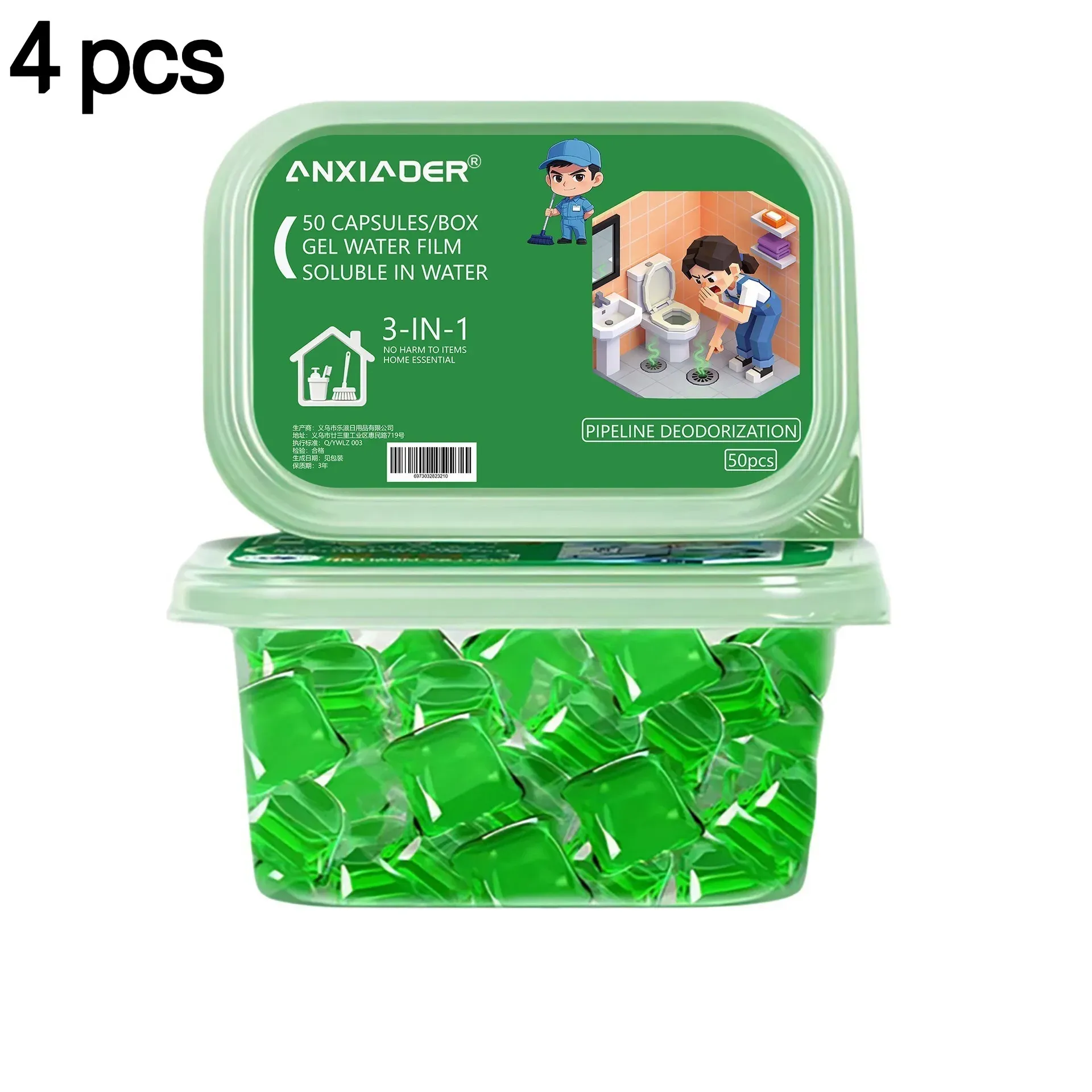 Perles Désodorisantes Solubles pour Drains : Déboucheur pour Évier, Lavabo, WC et Douche, Élimine les Odeurs 9