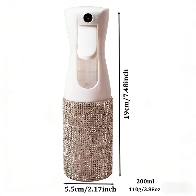 Vaporisateur rechargeable 200/300/500 ml, brumisateur ultra fin pour soins de la peau, flacon de voyage 7