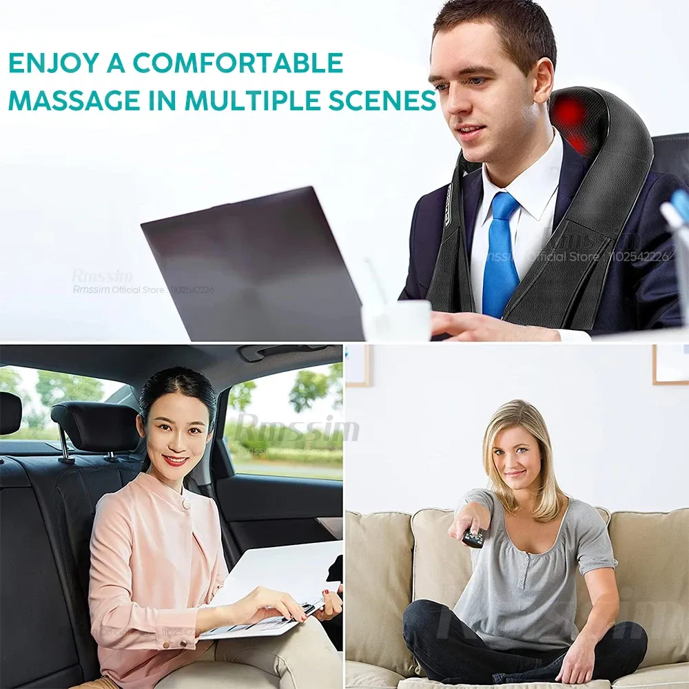 Masseur shiatsu sous différents angles