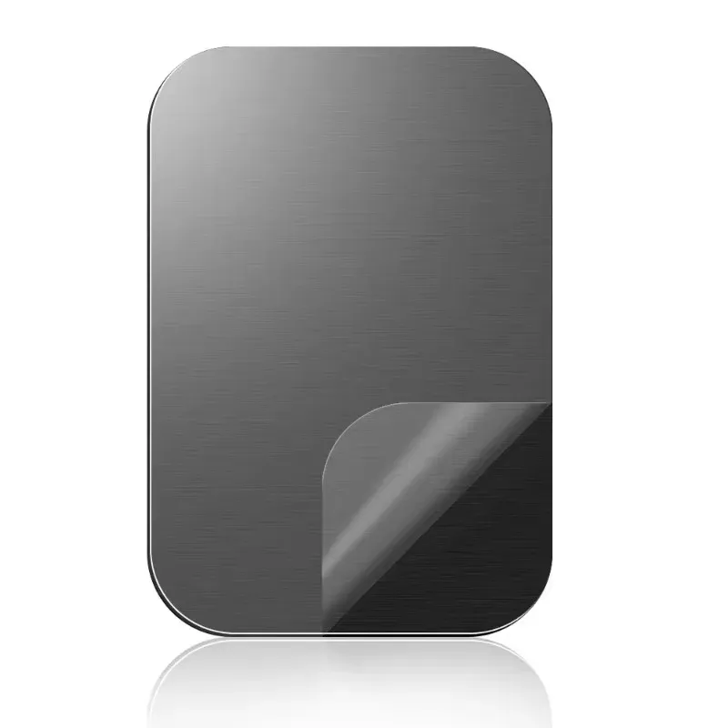 Plaque métallique magnétique pour support de téléphone de voiture (lot de 1, 2, 5 ou 10 pièces) 6