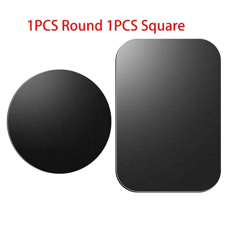 Plaque métallique magnétique pour support de téléphone de voiture (lot de 1, 2, 5 ou 10 pièces) 9