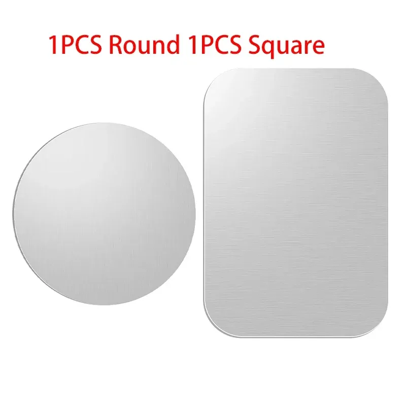 Plaque métallique magnétique pour support de téléphone de voiture (lot de 1, 2, 5 ou 10 pièces) 10