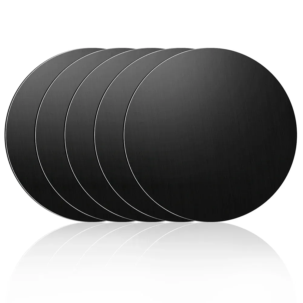 Plaque métallique magnétique pour support de téléphone de voiture (lot de 1, 2, 5 ou 10 pièces) 7