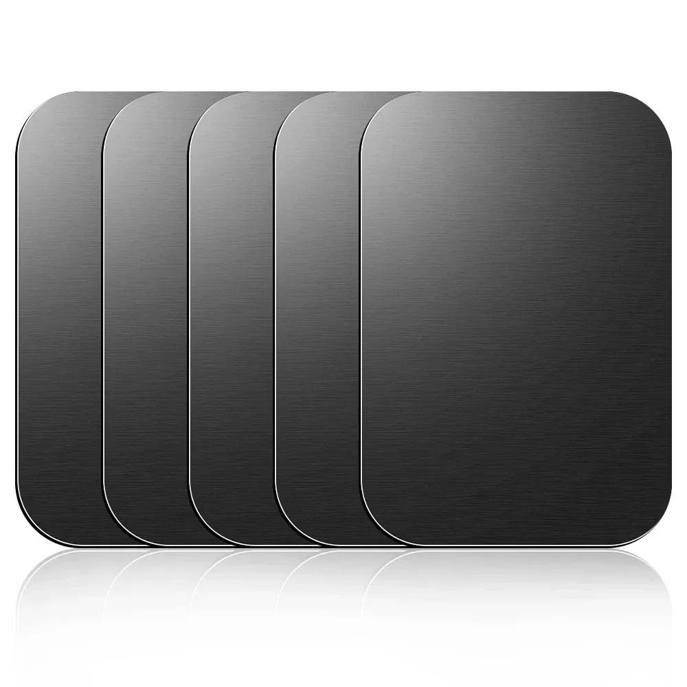 Plaque métallique magnétique pour support de téléphone de voiture (lot de 1, 2, 5 ou 10 pièces) 8
