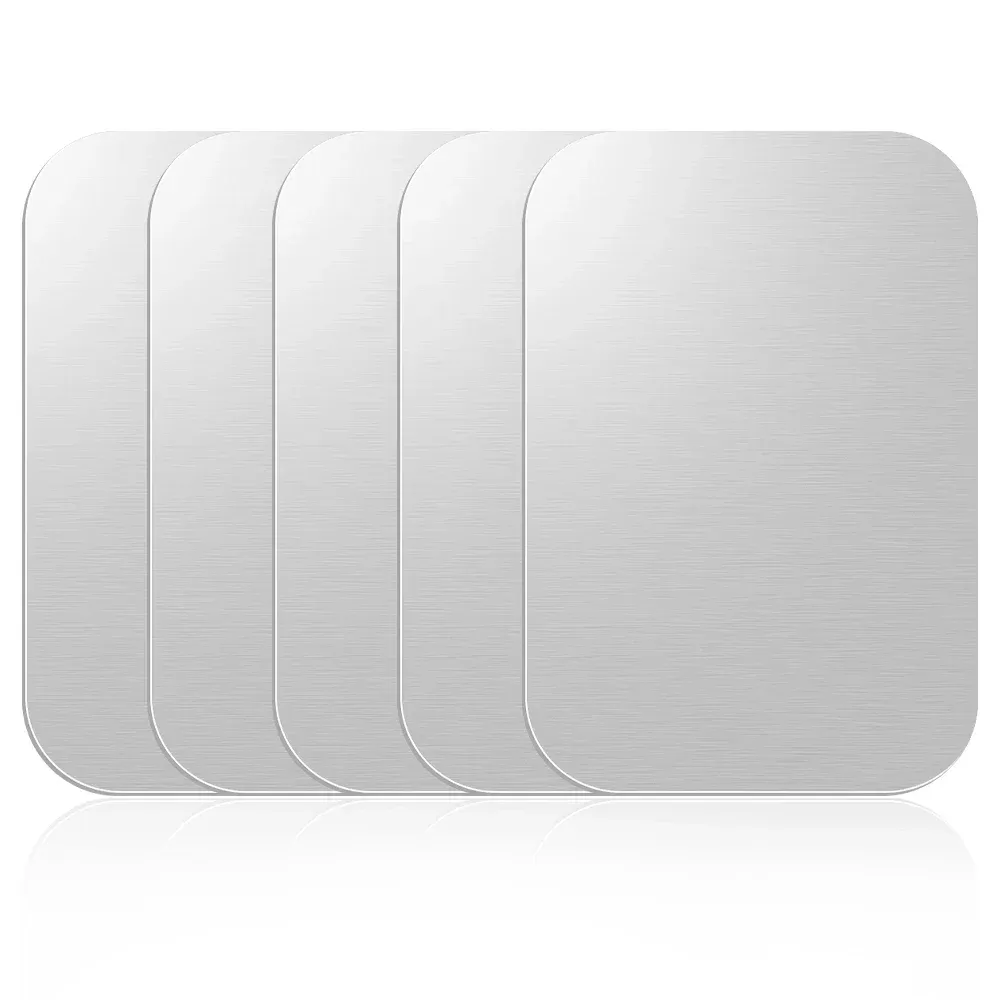 Plaque métallique magnétique pour support de téléphone de voiture (lot de 1, 2, 5 ou 10 pièces) 18
