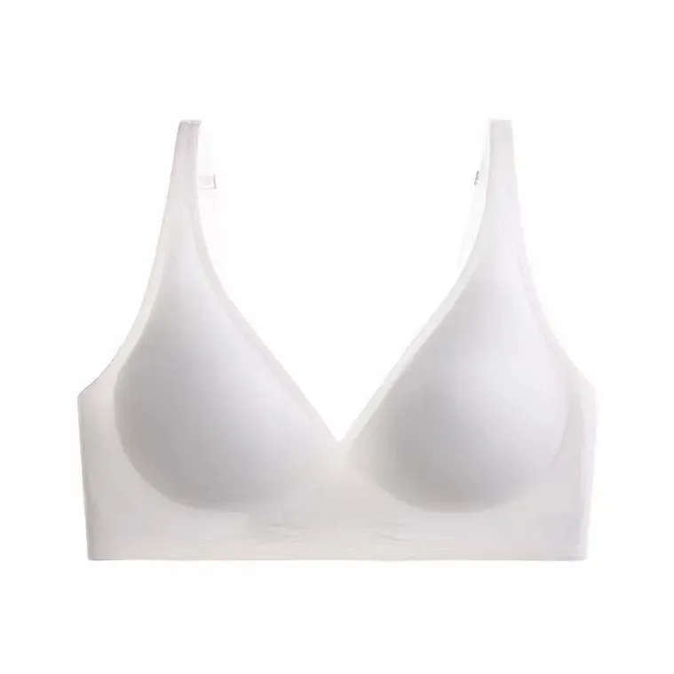 Soutien-gorge push-up rembourré sans couture, brassière réglable sans armatures 13