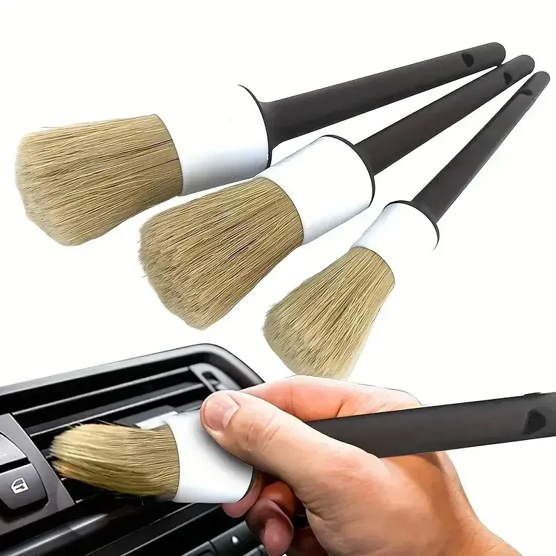Brosses de nettoyage automobile en situation