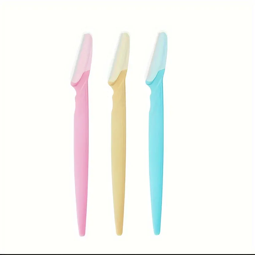 Ensemble de rasoirs multi-usages pour sourcils - Tondeuse douce pour poils du visage - Kit de toilettage et de modelage facile - Peau lisse 10