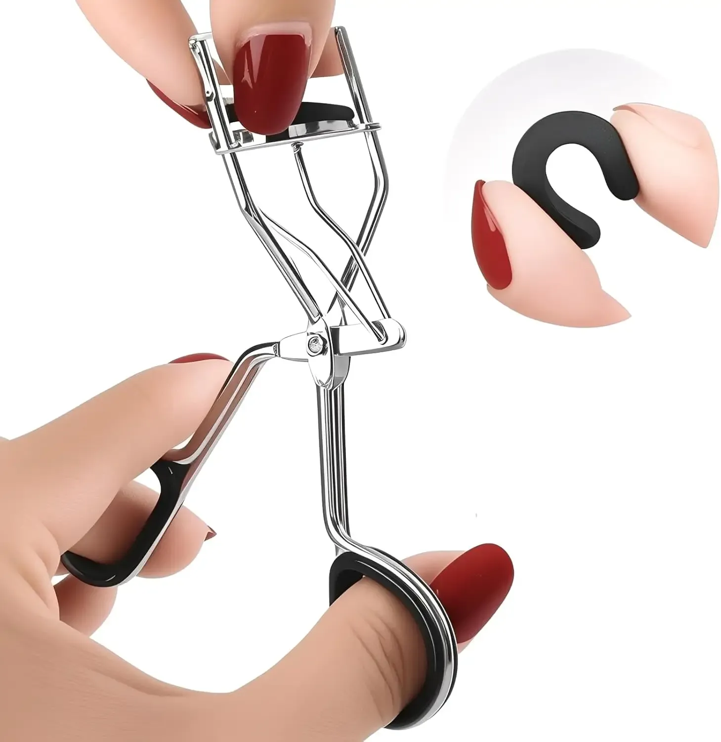 Finition impeccable des cils après recourbure