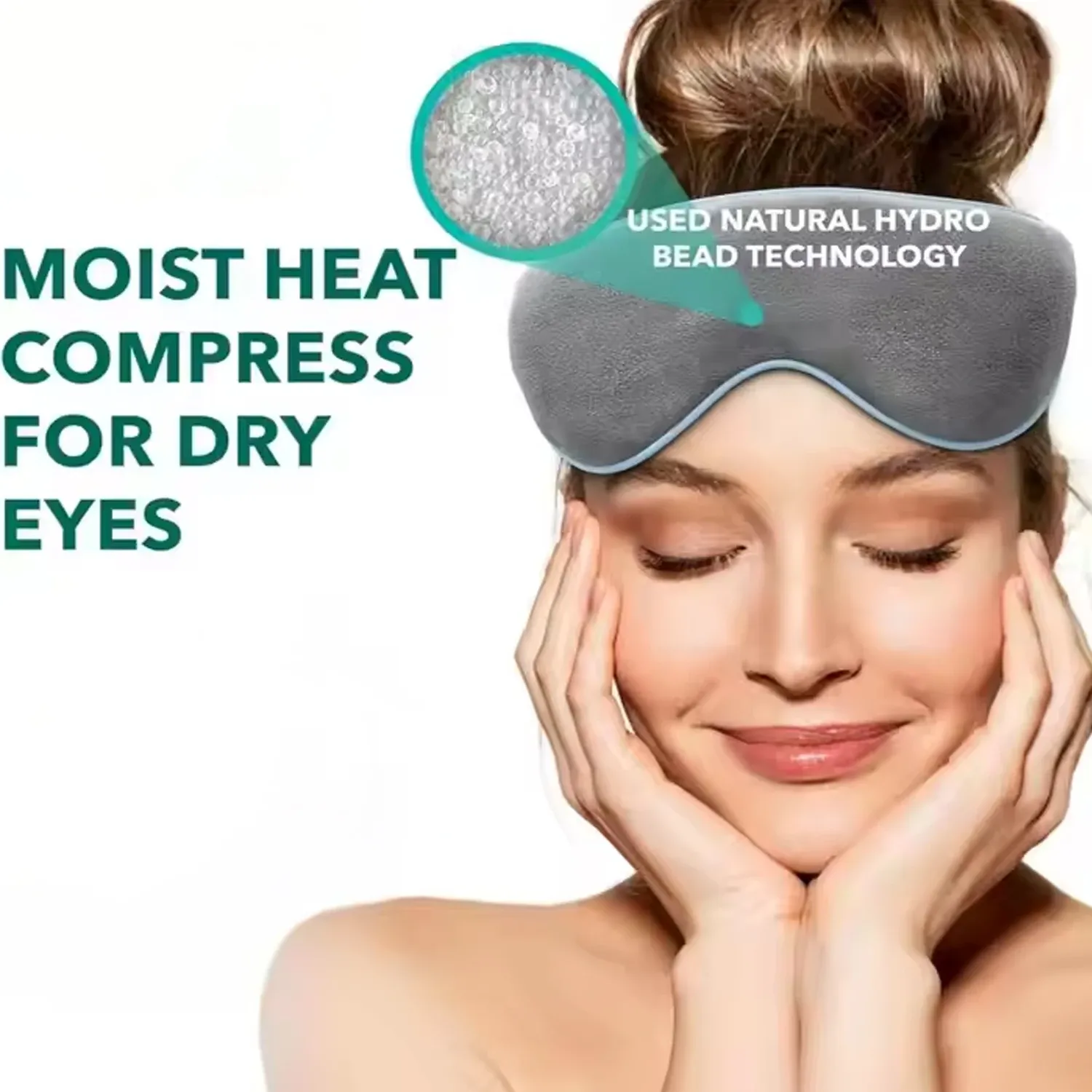 Masque oculaire thermique, vue d'ensemble