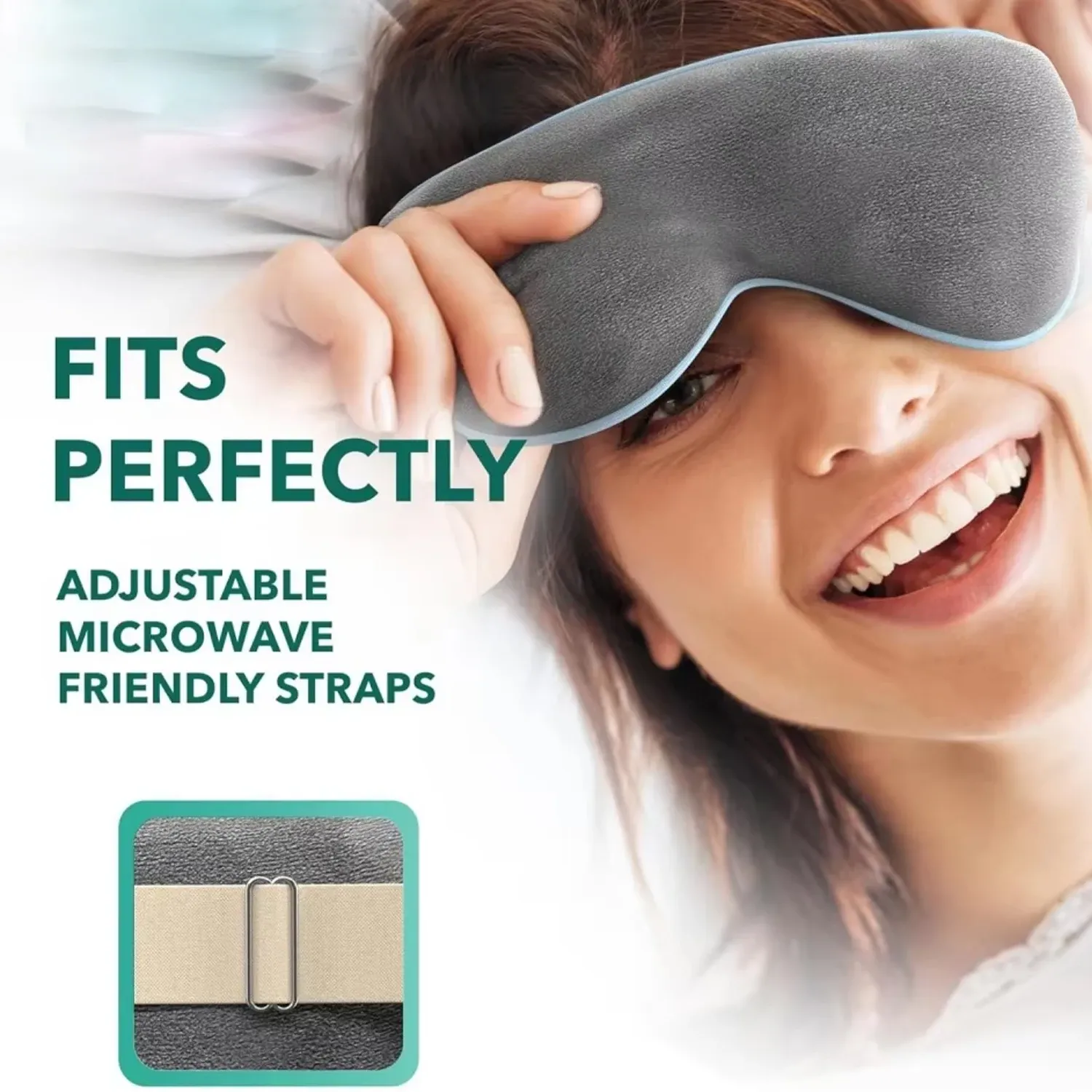 Masque oculaire thermique en situation d'utilisation