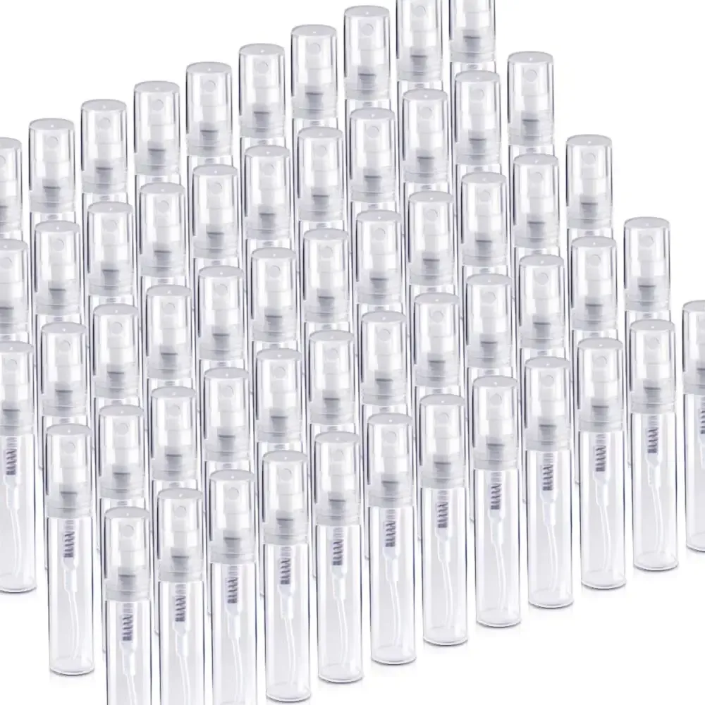 Mini vaporisateurs vides en plastique rechargeables, 2 ml, 3 ml et 5 ml (lot de 30) : flacons atomiseurs de parfum portables - Image 1