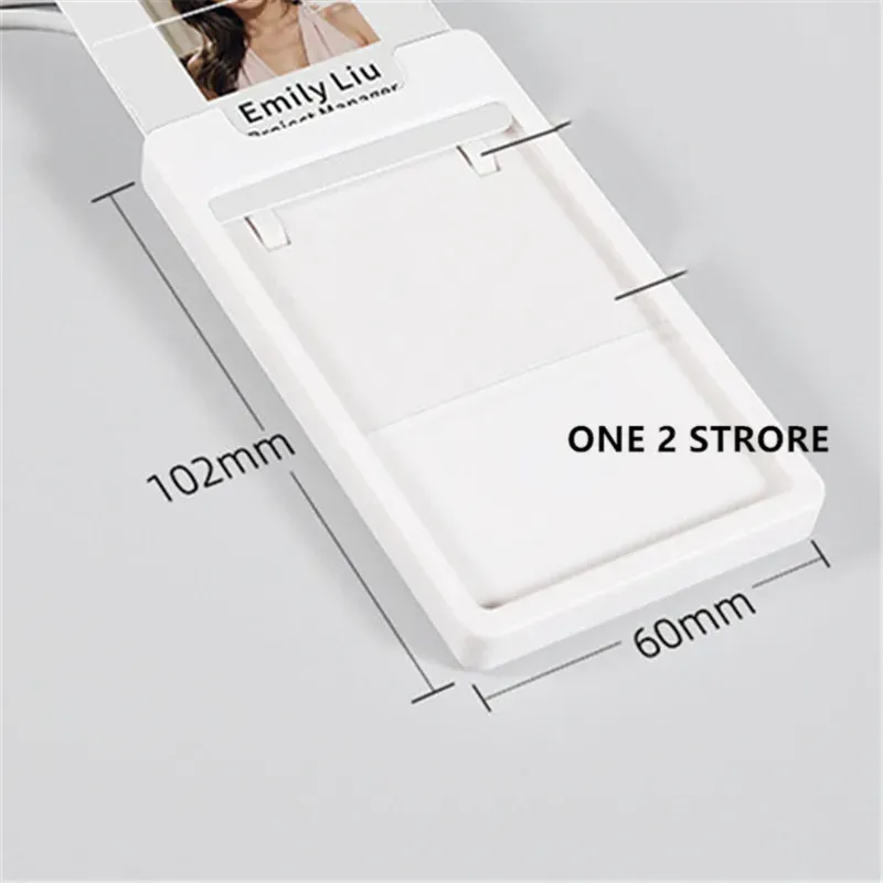 Porte-badge en silicone, finition premium