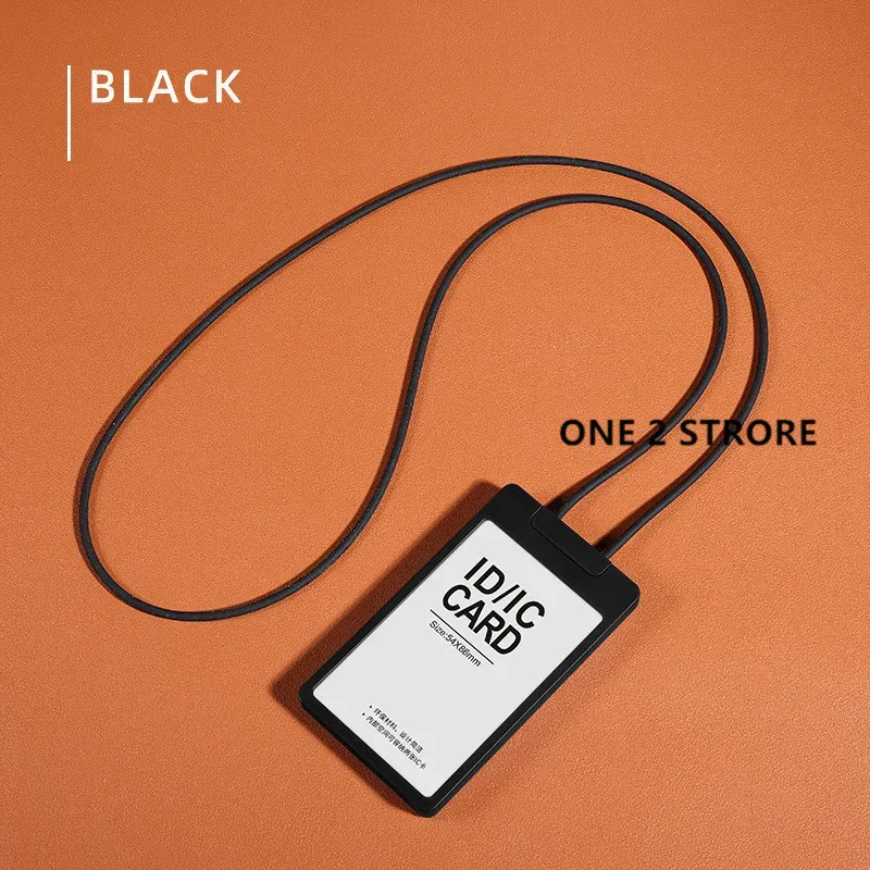 Détail du porte-badge rétractable en silicone