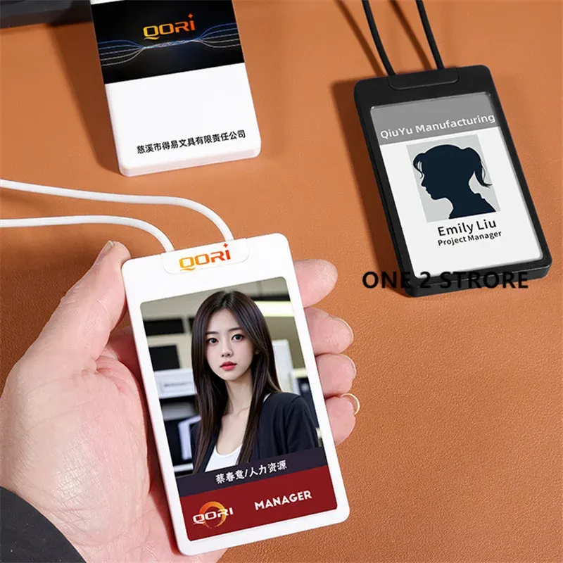 Porte-badge en silicone, finition et détails