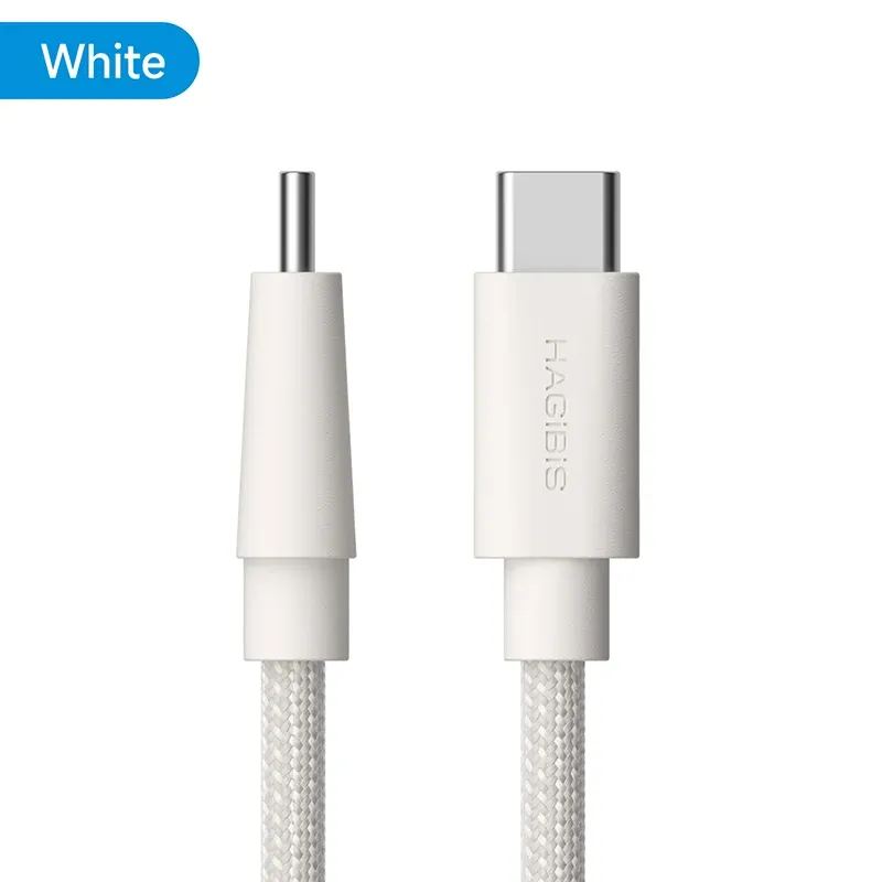 Ah, that title is actually already in French, so I'll give a clean, professional version of it:

Câble USB-C vers USB-C 240 W Hagibis, câble de charge rapide Type-C avec connecteur coudé, compatible PD 3.1 pour iPhone 17 Pro Max, tablettes et CarPlay 8