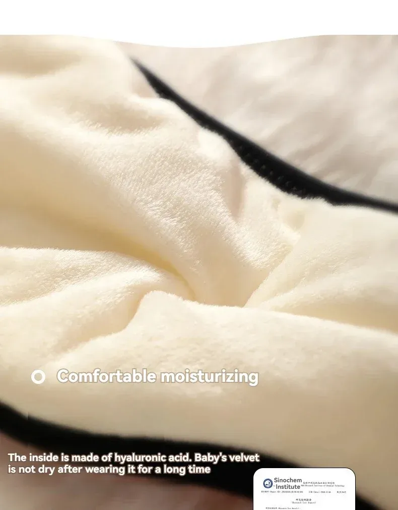 Masque pour les yeux, vue de côté
