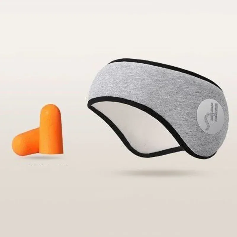 Bouchons d'oreilles 2 en 1 et masque de sommeil réglable, réduction du bruit, isolation sonore pour les voyages et la sieste, pour un sommeil réparateur à tout moment 7