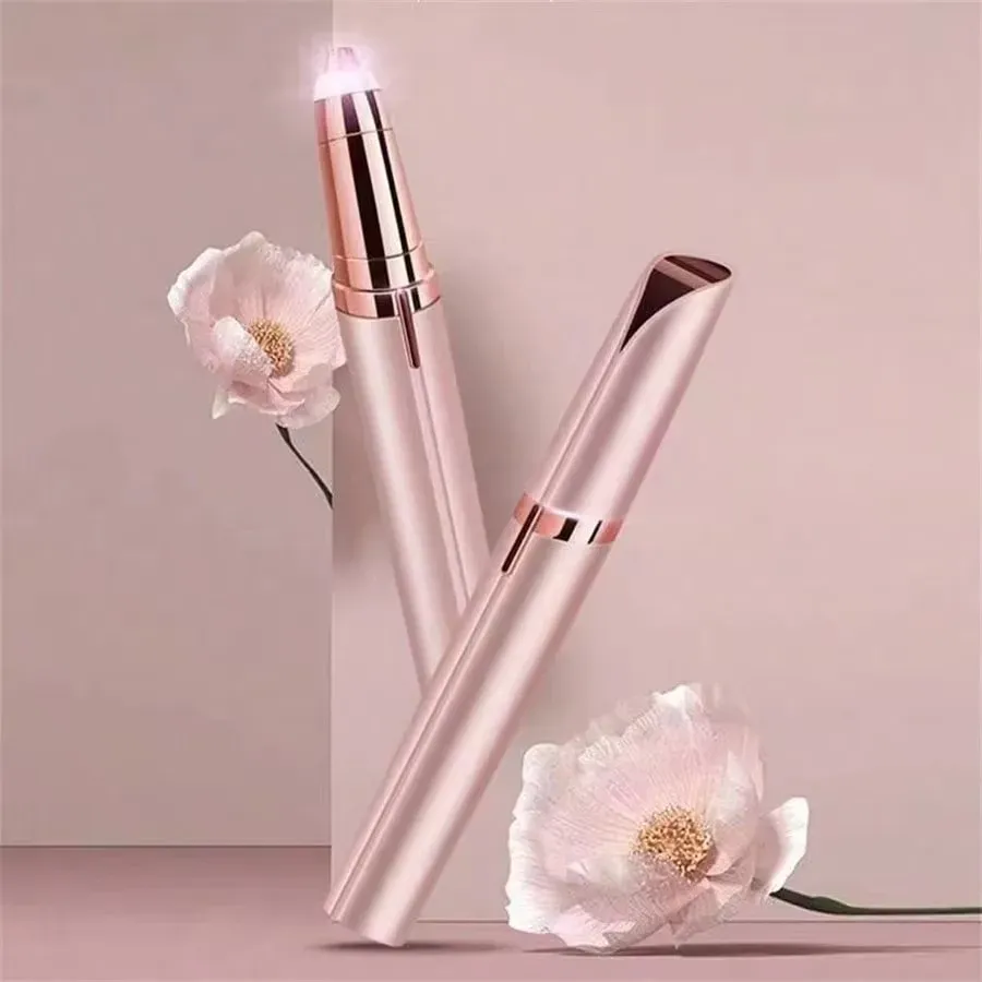 Épilateur électrique sourcils indolore, mini tondeuse et façonneur de sourcils rechargeable USB