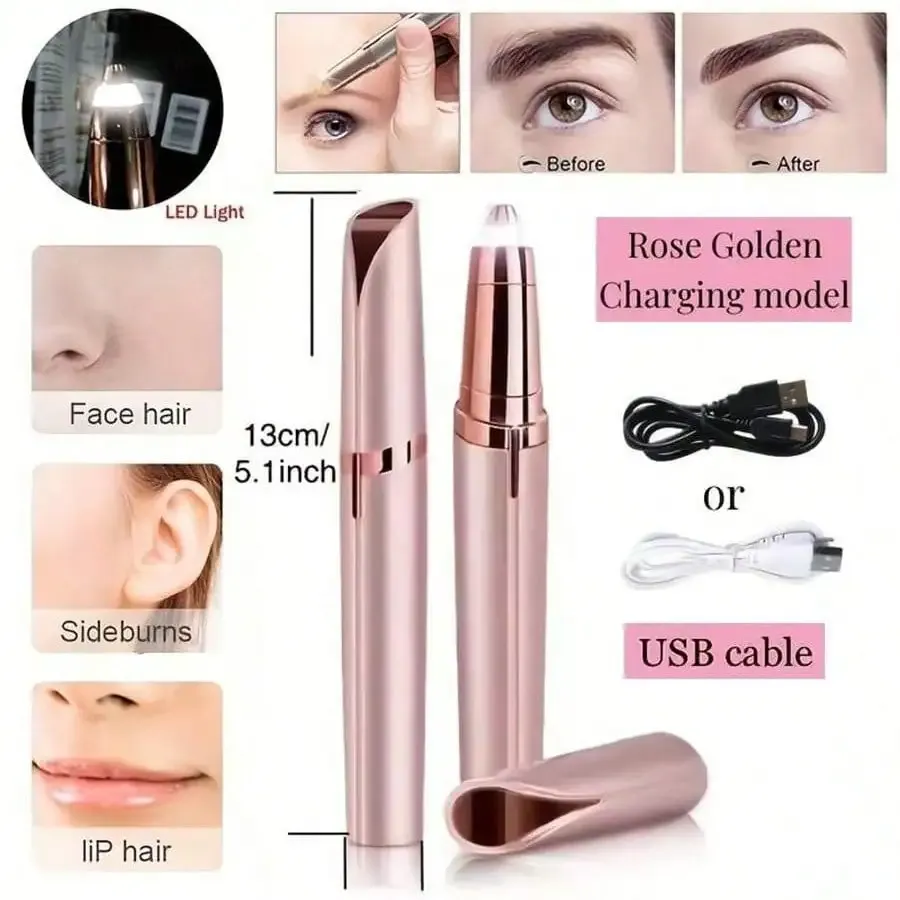 Épilateur sourcils dans un environnement lifestyle