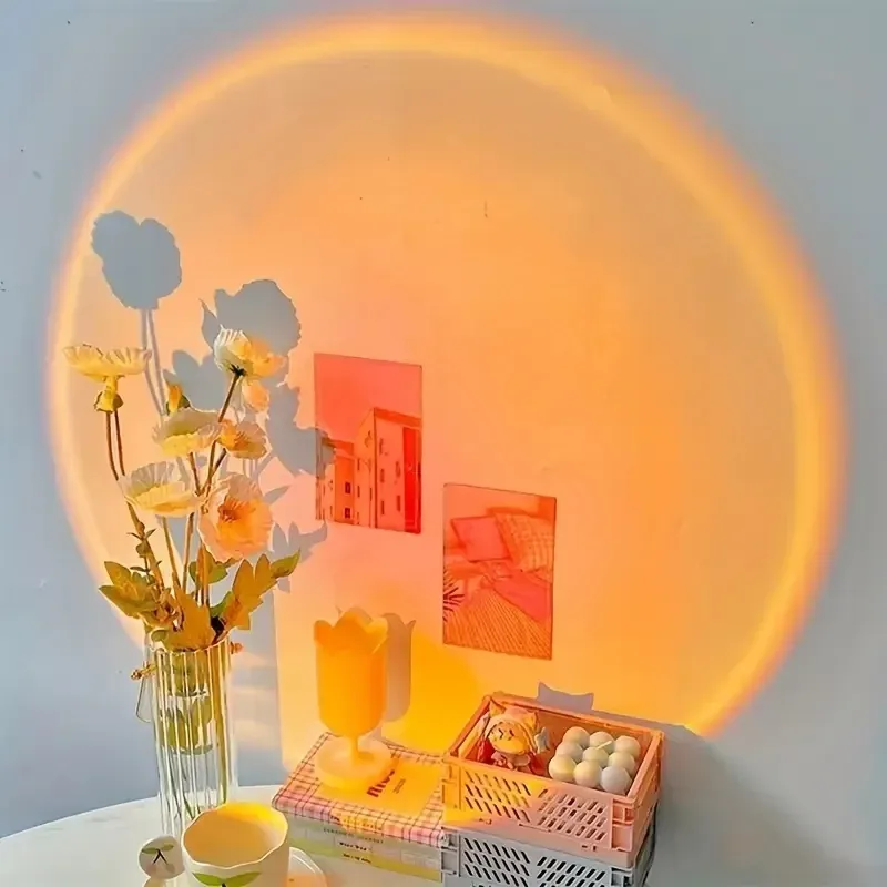Lampe de projection en gros plan