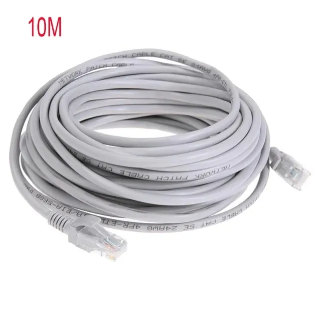 Câble Ethernet Cat5e RJ45 haute vitesse, câble de raccordement LAN rouge, 1 m / 5 m / 10 m / 15 m / 20 m / 30 m / 50 m 13