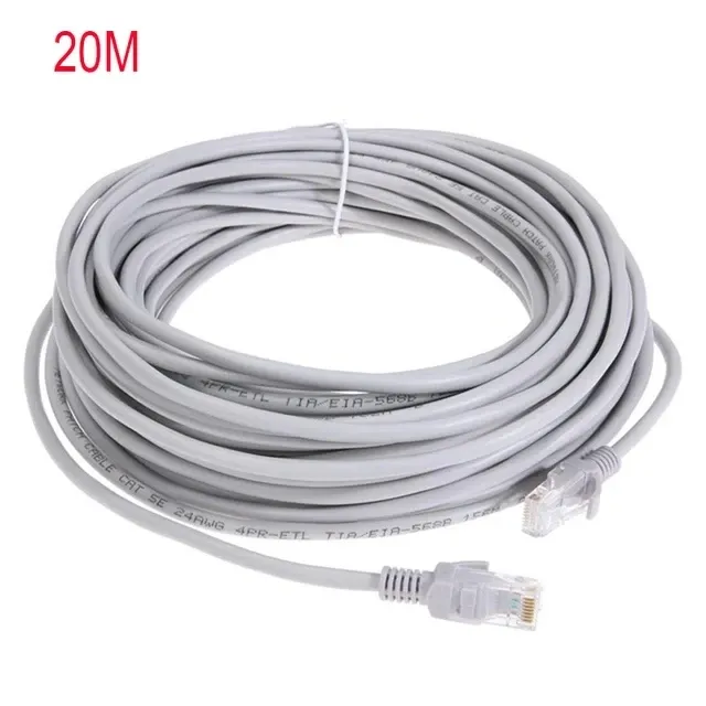 Câble Ethernet Cat5e RJ45 haute vitesse, câble de raccordement LAN rouge, 1 m / 5 m / 10 m / 15 m / 20 m / 30 m / 50 m 11