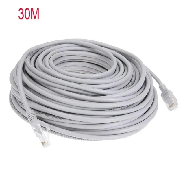 Câble Ethernet Cat5e RJ45 haute vitesse, câble de raccordement LAN rouge, 1 m / 5 m / 10 m / 15 m / 20 m / 30 m / 50 m 9