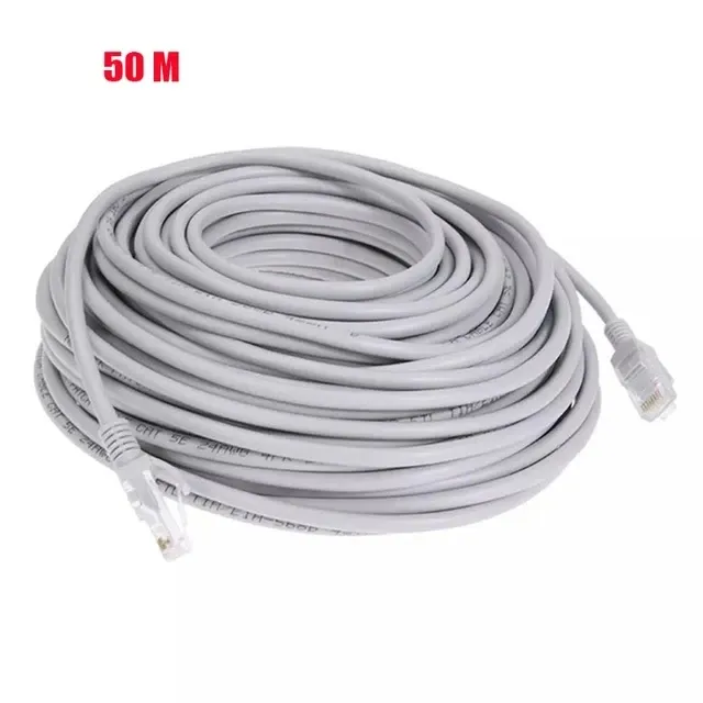 Câble Ethernet Cat5e RJ45 haute vitesse, câble de raccordement LAN rouge, 1 m / 5 m / 10 m / 15 m / 20 m / 30 m / 50 m 7