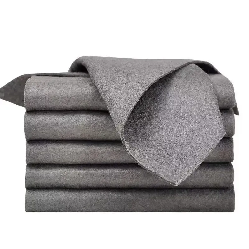 Chiffon de nettoyage magique en microfibre pour vitres, réutilisable, lavable et sans peluches, idéal pour les vitres de cuisine et les voitures - Image 1