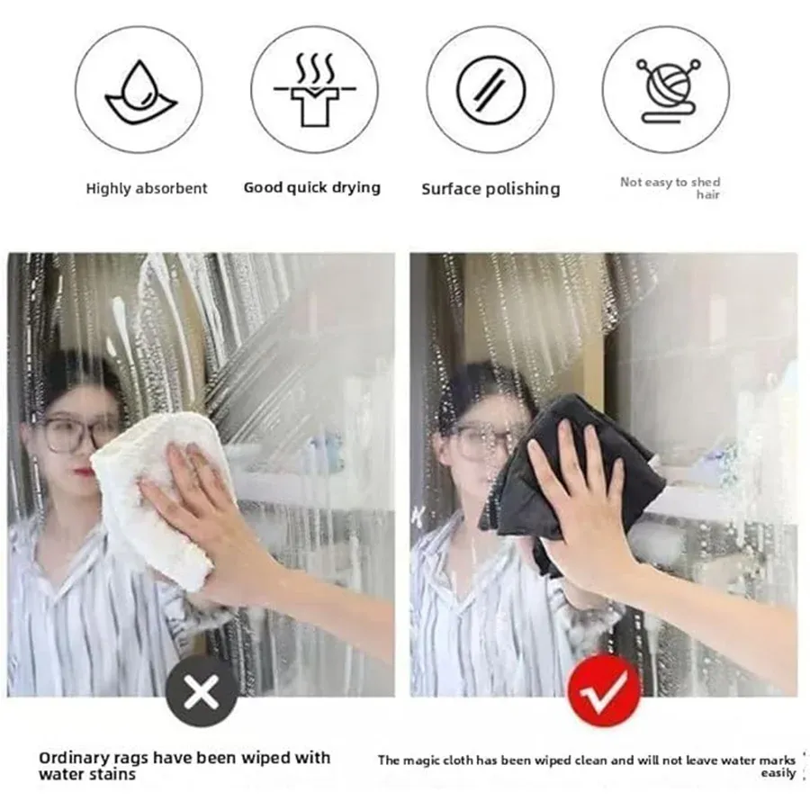 Chiffon de nettoyage magique pour vitres