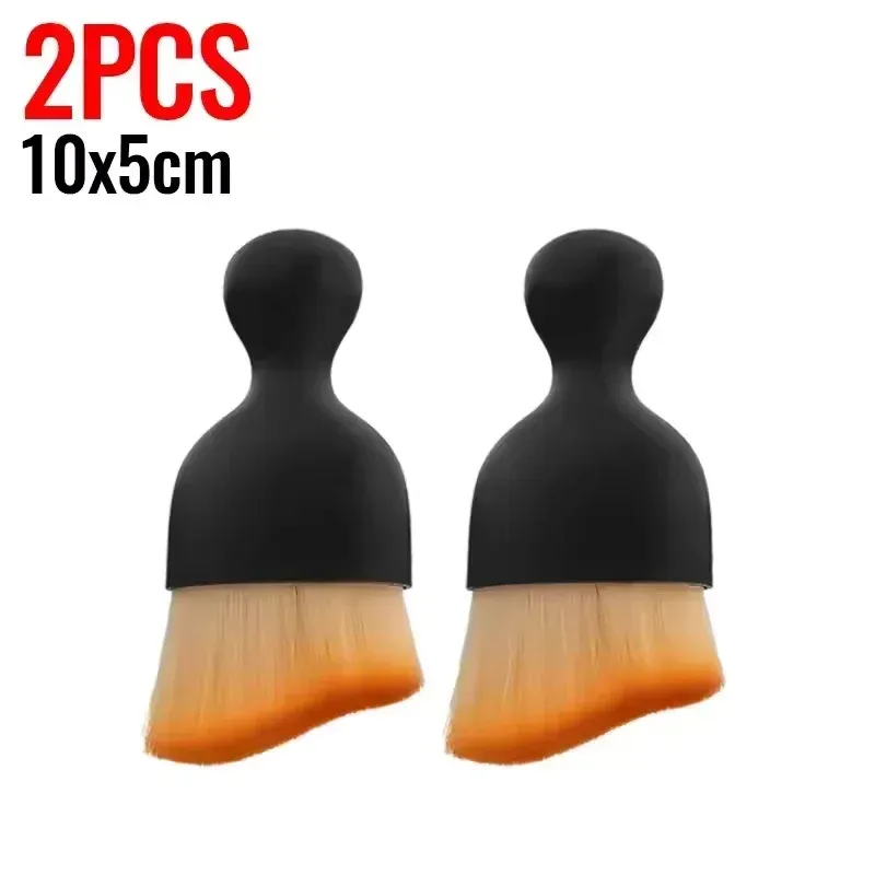 Brosse de nettoyage à poils doux pour intérieur automobile et grilles de ventilation, outil de détailing pour interstices 8