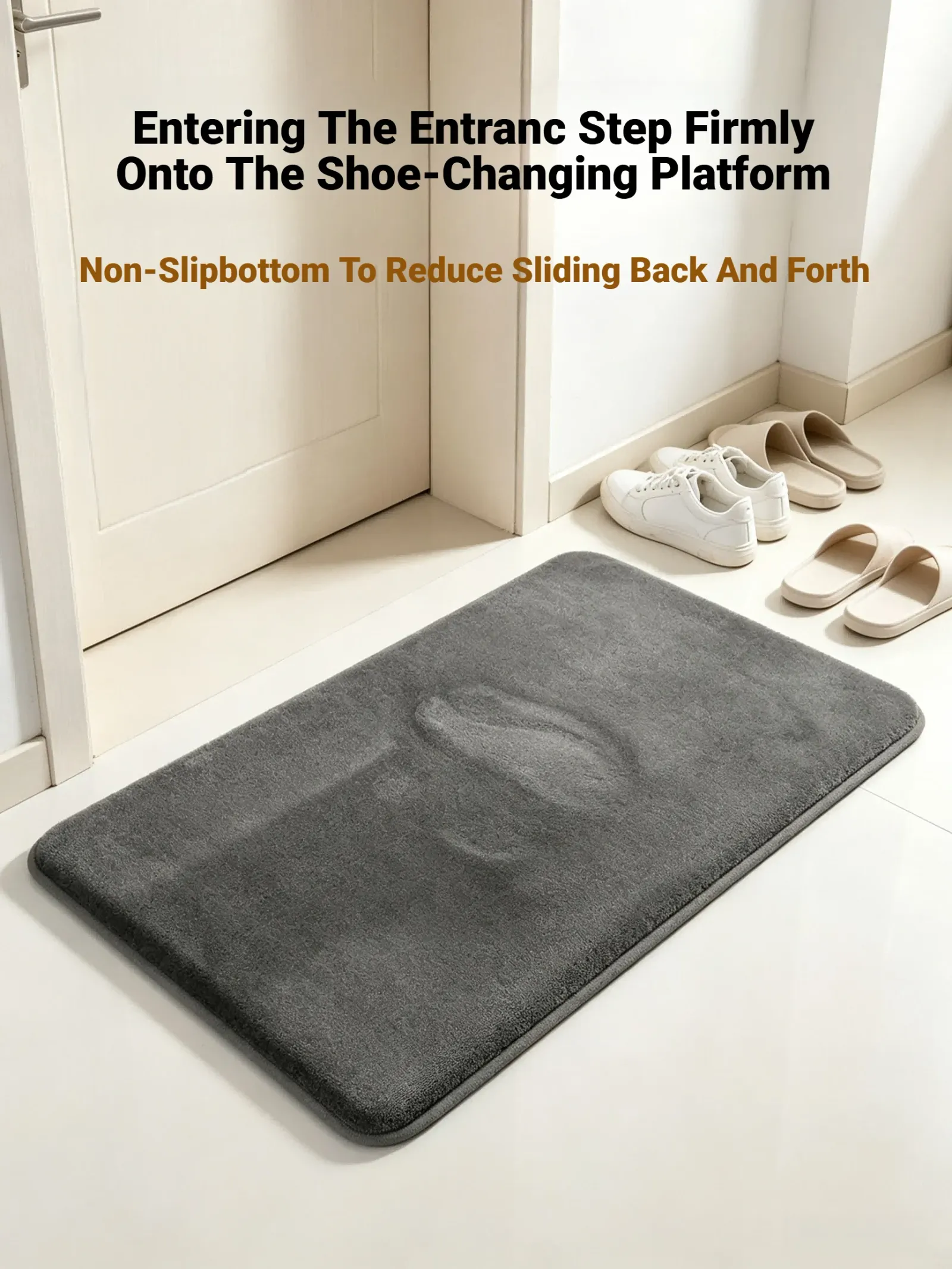 Base antidérapante du tapis de bain