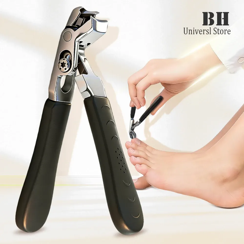 Vue d'ensemble du coupe-ongles avec récupérateur