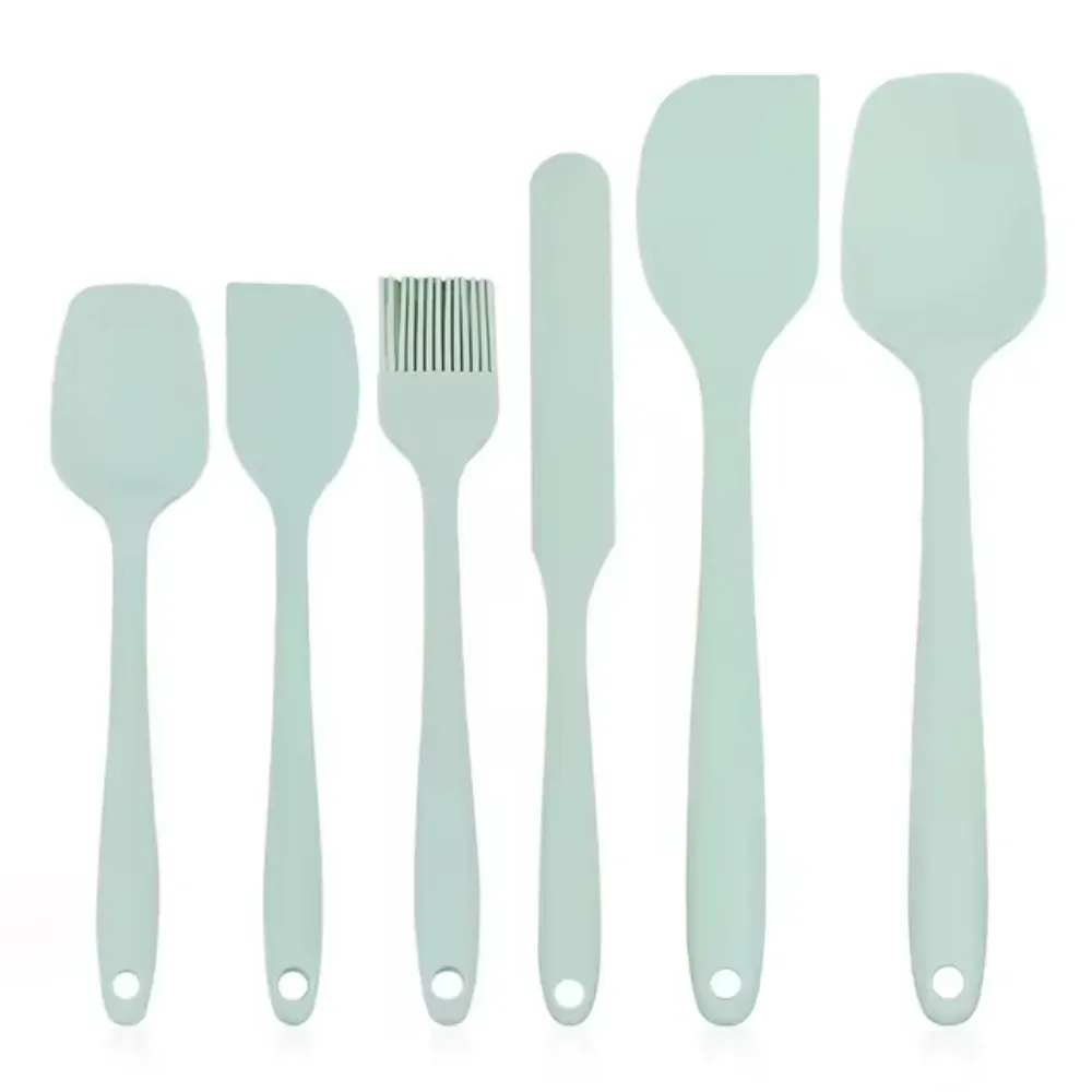 Ensemble de 6 spatules en silicone de qualité alimentaire, antiadhésives et résistantes à la chaleur pour la cuisson - Assad 9