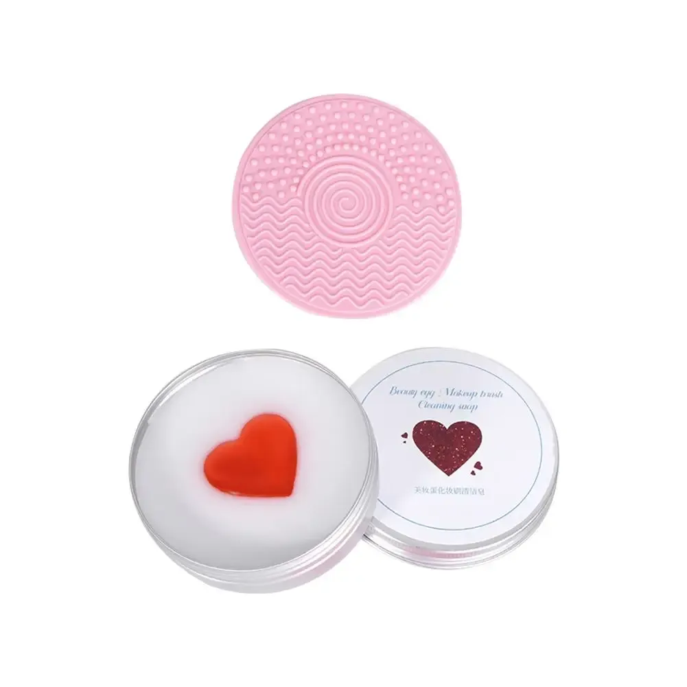 Savon nettoyant pour pinceaux de maquillage, mousse