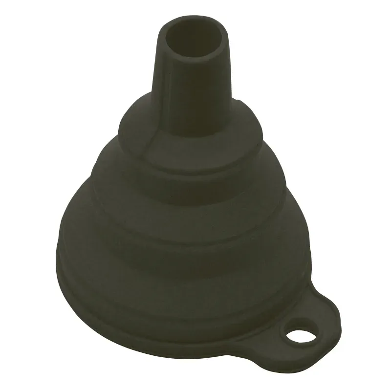 Mini entonnoir pliable en silicone, détails du produit