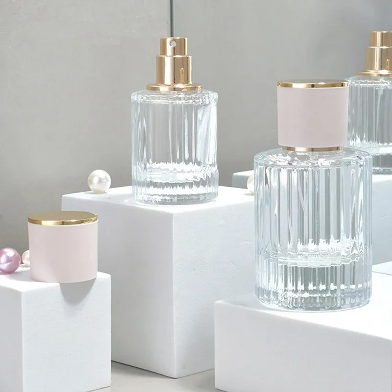 Vaporisateur de parfum rechargeable en verre transparent, 30/50 ml, portable - AfricHI 4
