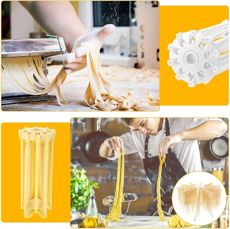 Support de séchage de pâtes, finition