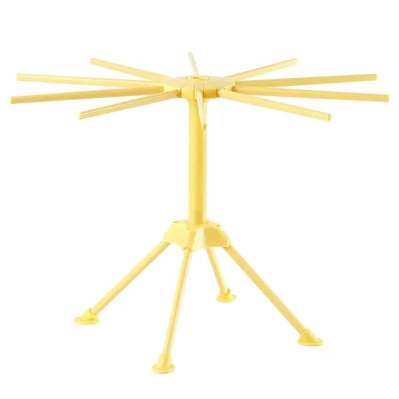 Support de séchage pliable pour pâtes fraîches maison, étendoir à nouilles à 10 barres, JT583 8