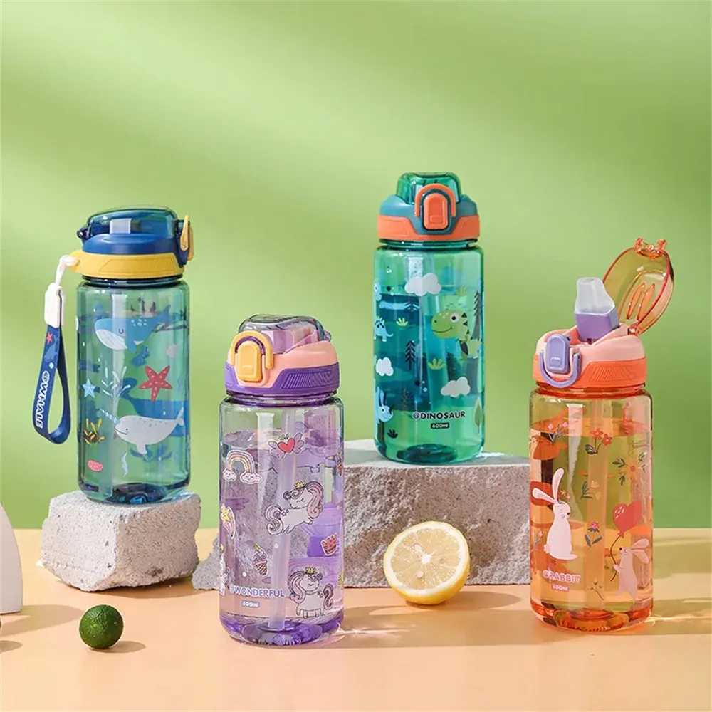 Gourde animal pour enfants, en situation