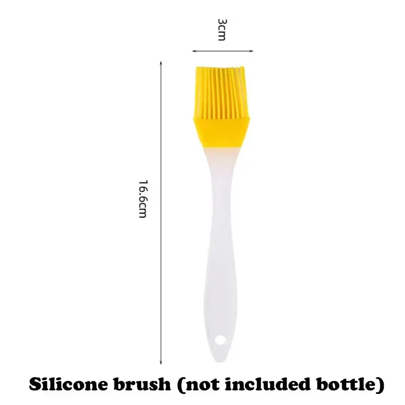 Pulvérisateur d'huile d'olive pour barbecue en plastique, bouteille vide, 200 / 300 / 500 ml 11