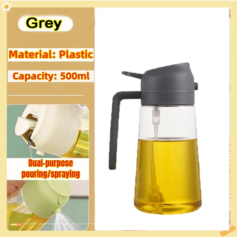 Pulvérisateur d'huile d'olive pour barbecue en plastique, bouteille vide, 200 / 300 / 500 ml 33