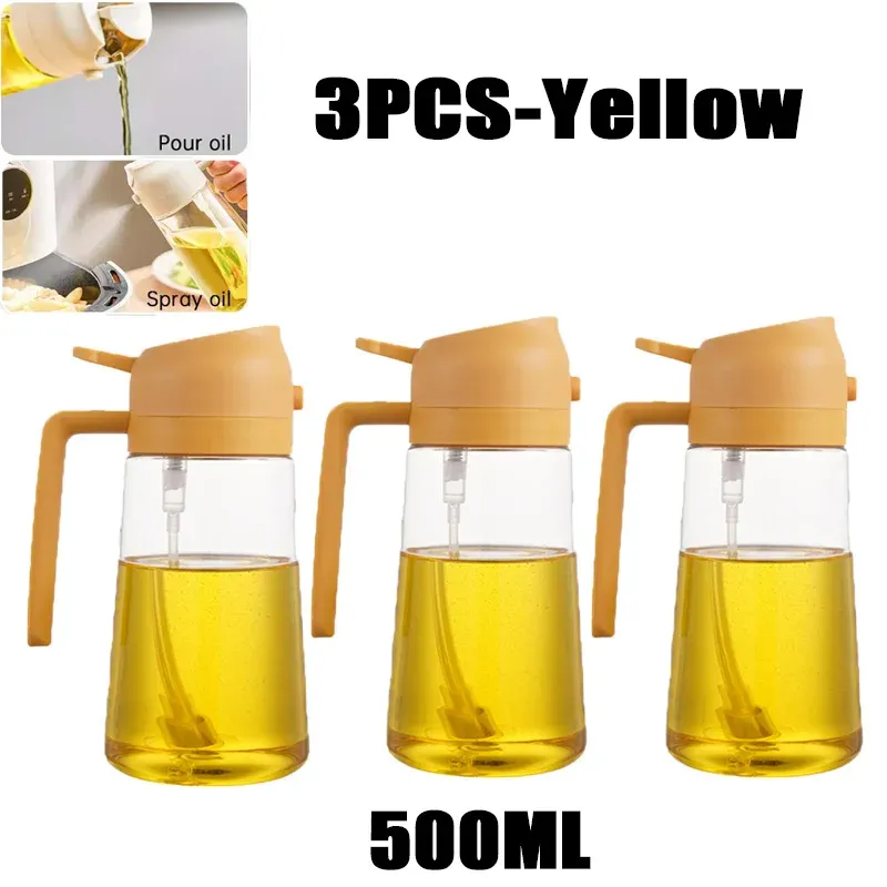 Pulvérisateur d'huile d'olive pour barbecue en plastique, bouteille vide, 200 / 300 / 500 ml 20